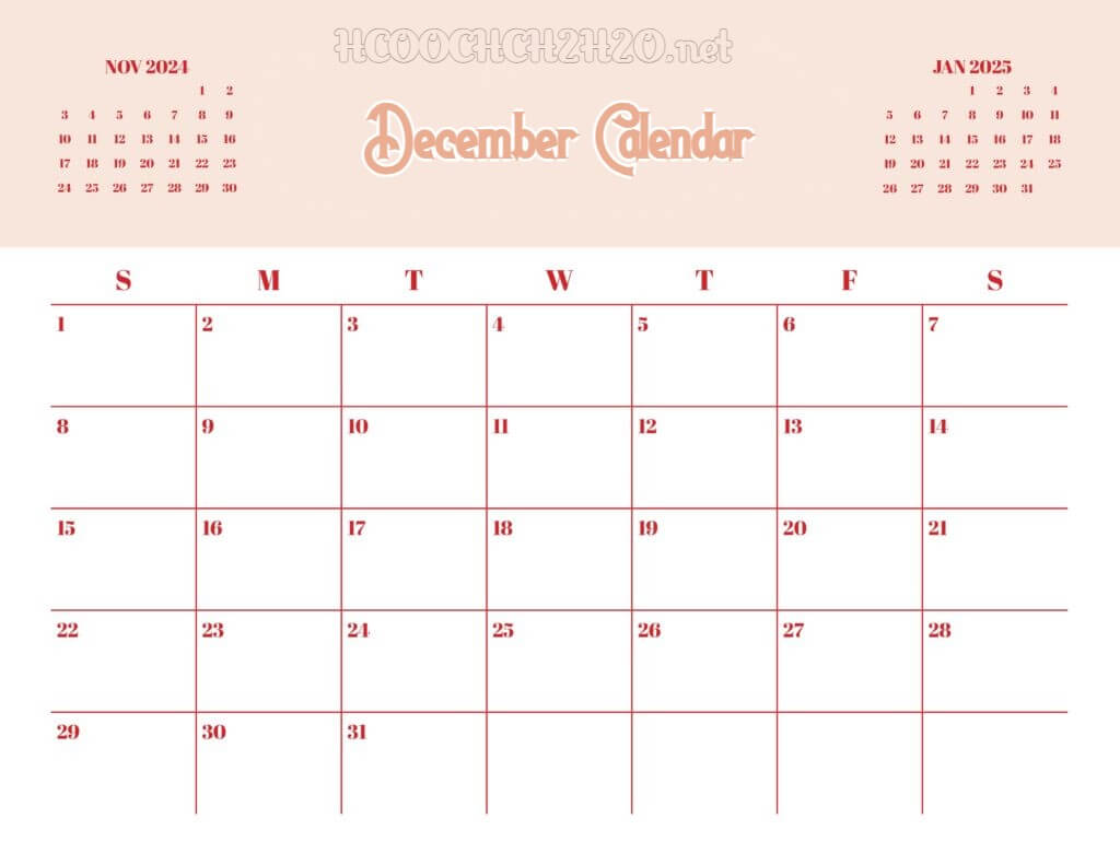December Calendar