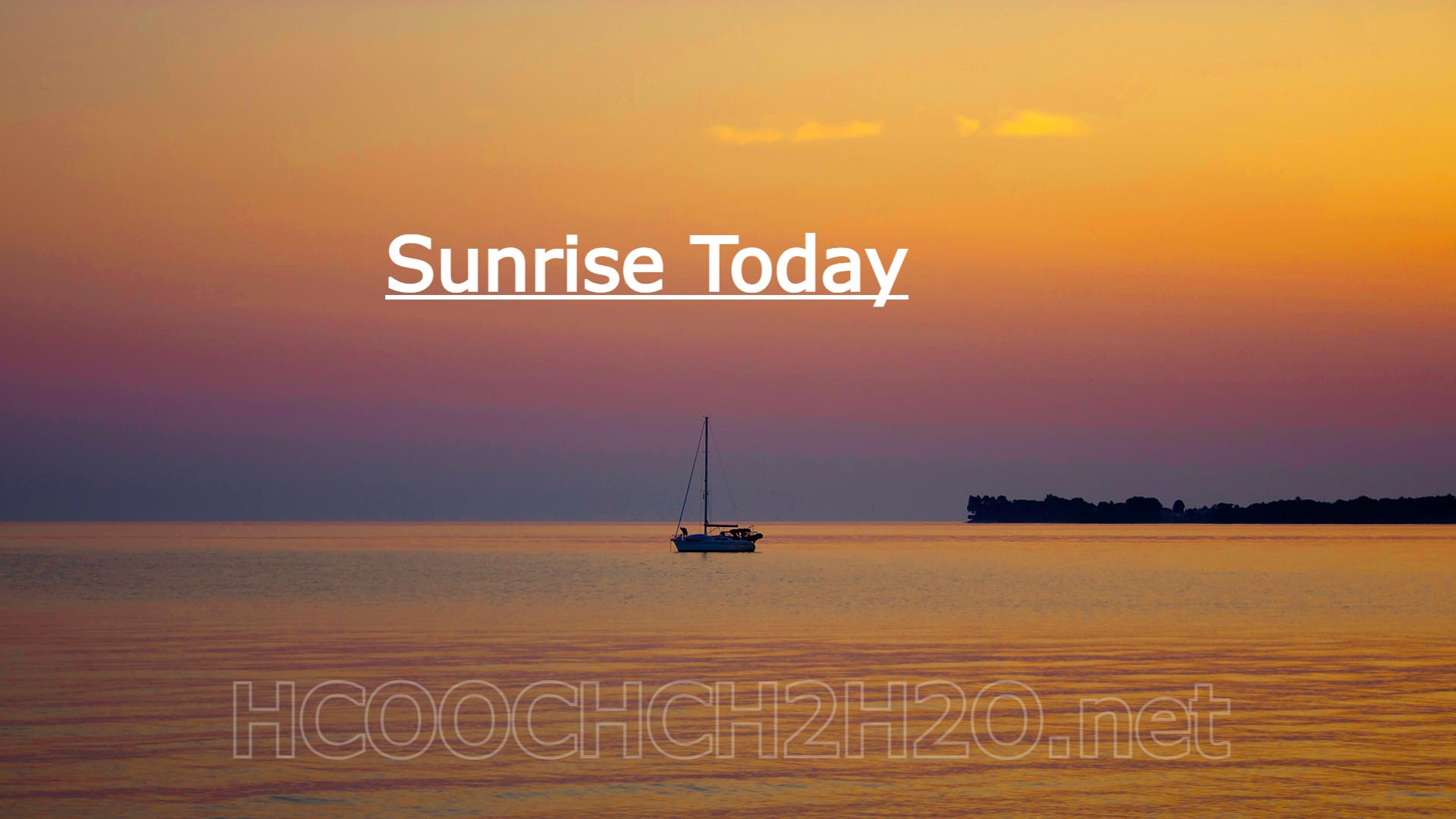 Sunrise Today